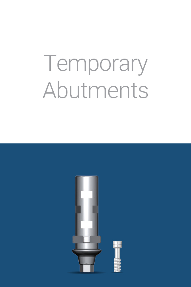 Temporary abutment